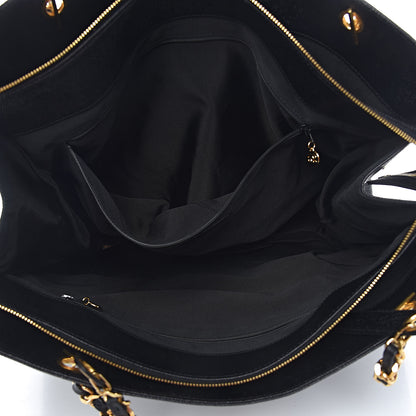 Chanel Caviar XL Weekender Bag Black 6 of 12