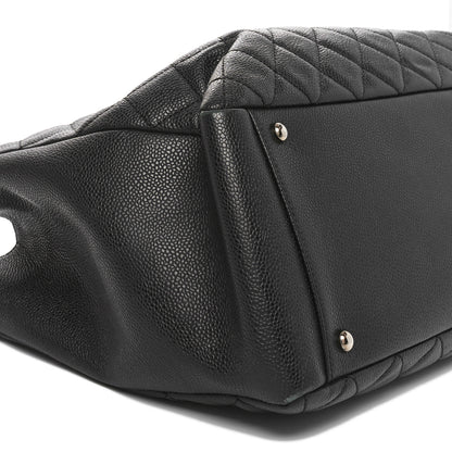 Chanel Caviar Quilted XL Grand Shopping Tote GST Black 9 of 11
