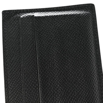 Hermes Epsom Citizen Twill Card Case Black 6 of 7
