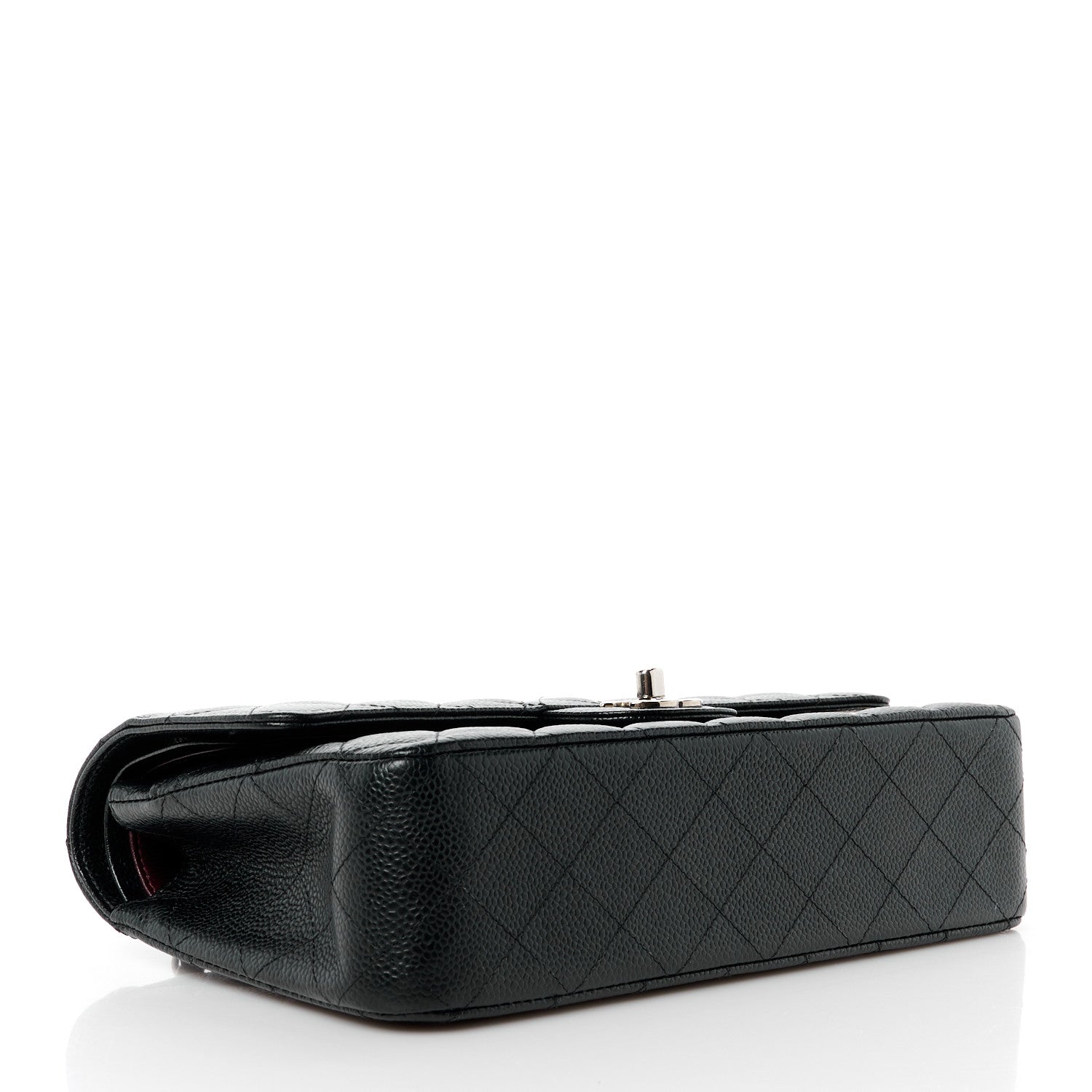 Chanel Caviar Quilted Medium Double Flap Black 4 of 12