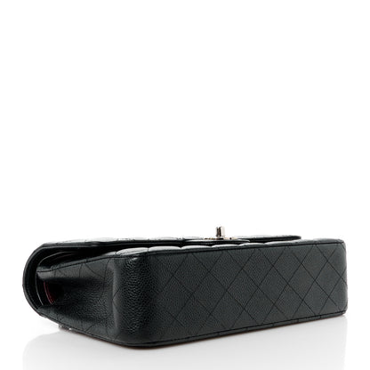 Chanel Caviar Quilted Medium Double Flap Black 4 of 12