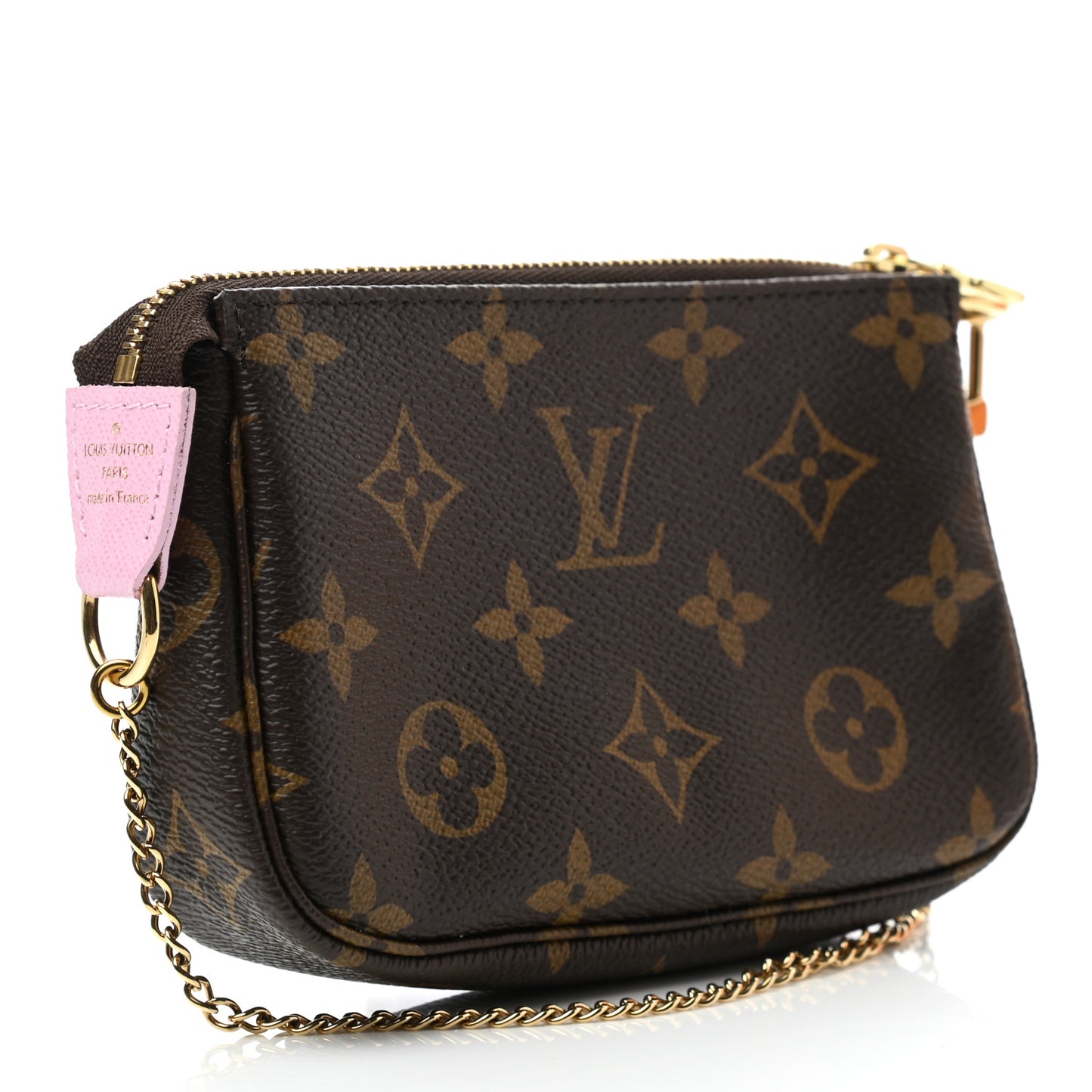 Monogram 2021 Christmas Animation Japanese Garden Mini Pochette Accessories Wisteria Pink