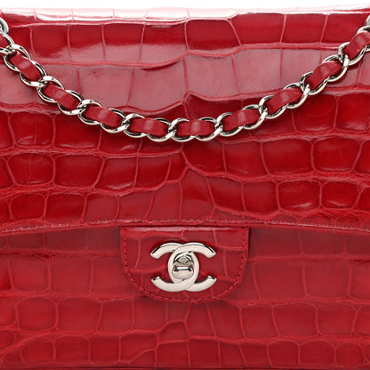 Chanel Alligator Medium Double Flap Red 8 of 17