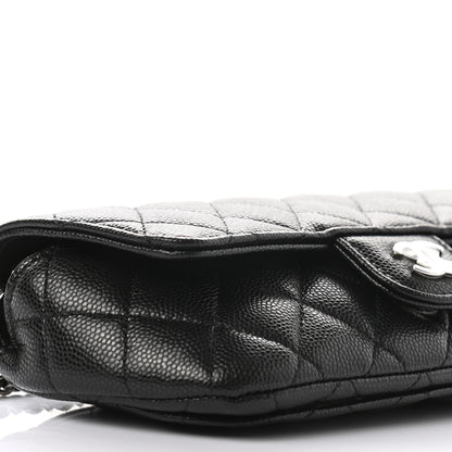 Chanel Caviar Quilted Glasses Case With Chain Black 8 of 9