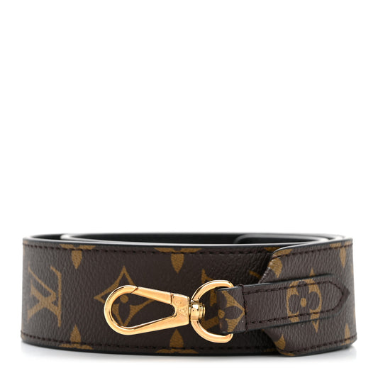 Monogram Bandouliere Shoulder Strap Black