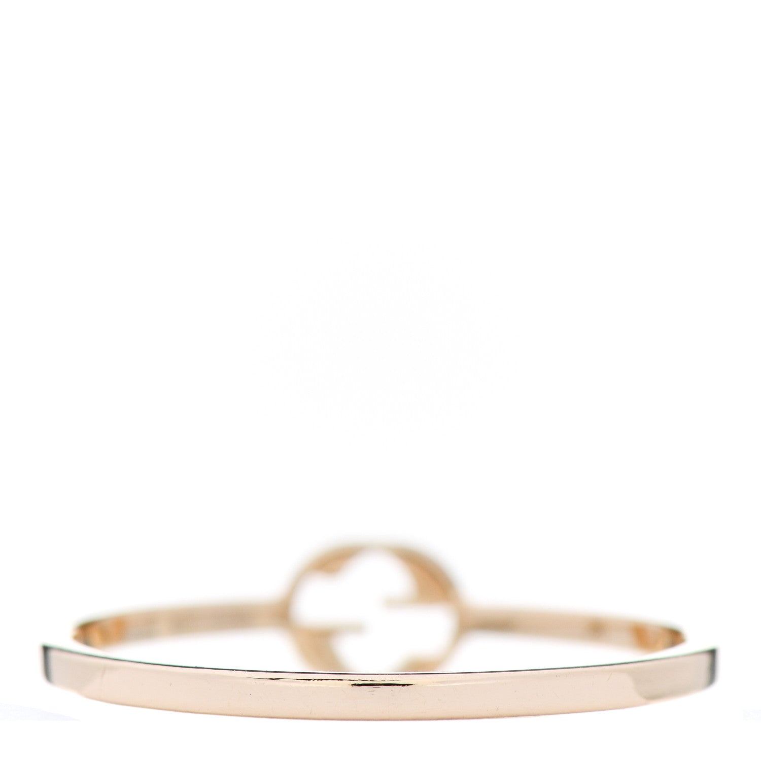 Gucci 18K Yellow Gold Interlocking G Ring 60 9 3 of 7