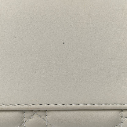 Christian Dior Ultra Matte Calfskin Cannage Mini Lady Dior White 18 of 20