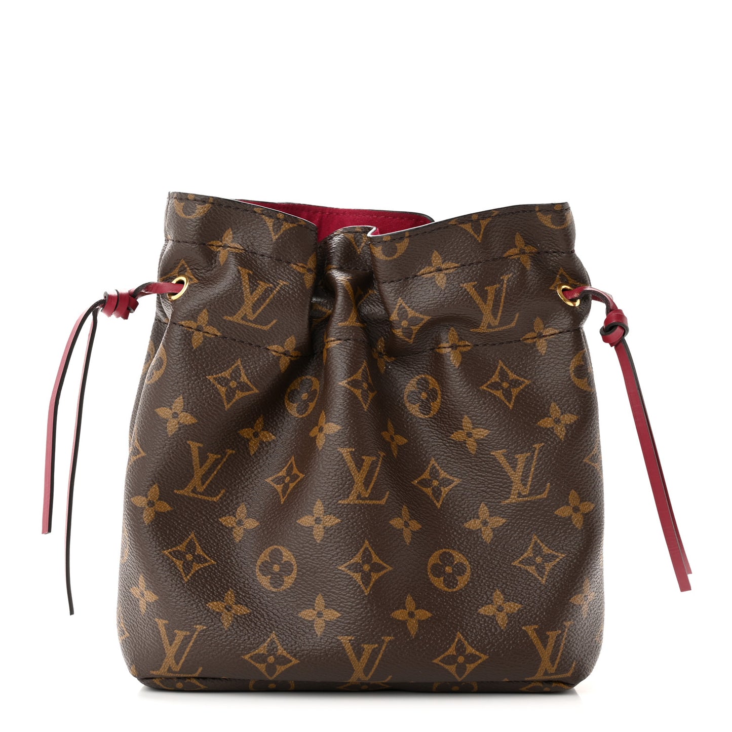Monogram Pouch Noe Fuchsia