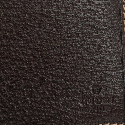 Gucci Crystal Monogram Continental Charmy Wallet Brown 6 of 12