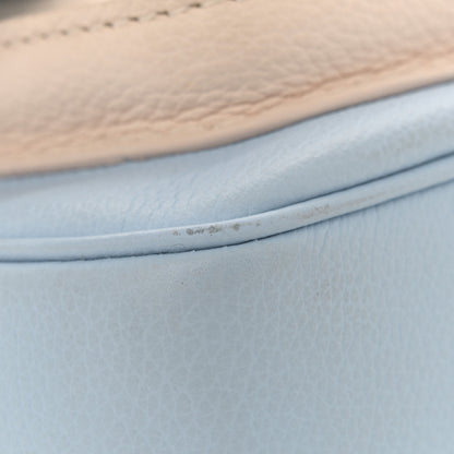 Louis Vuitton Grained Calfskin Lockme Tender Bleu Nuage 11 of 11
