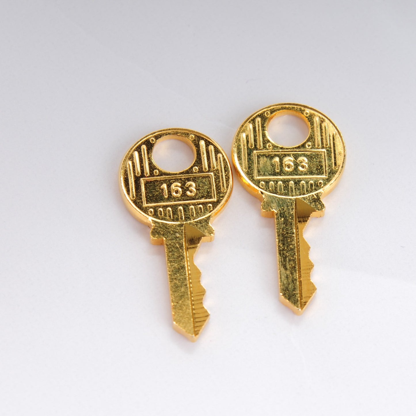 Gold Plated HAC 40 Cadena Lock and Key Set