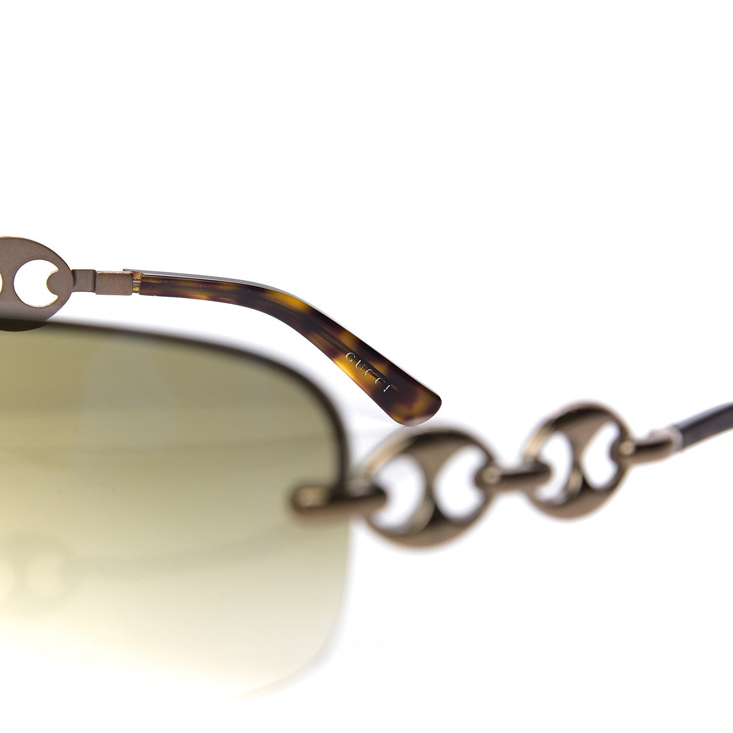 Gucci Semi Rimless Gradient Marina Chain Sunglasses GG2772S 6 of 8