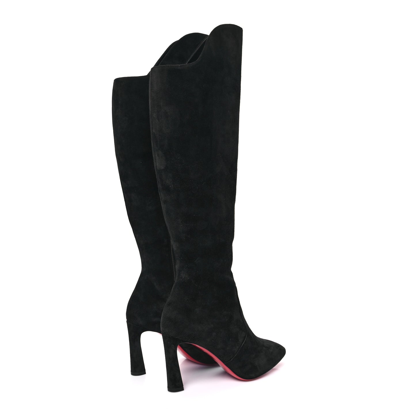 Veau Velours Eleonor Botta 85 Tall Boots 36.5 Black