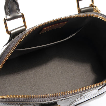Louis Vuitton Vernis Alma BB Gris Art Deco 6 of 8