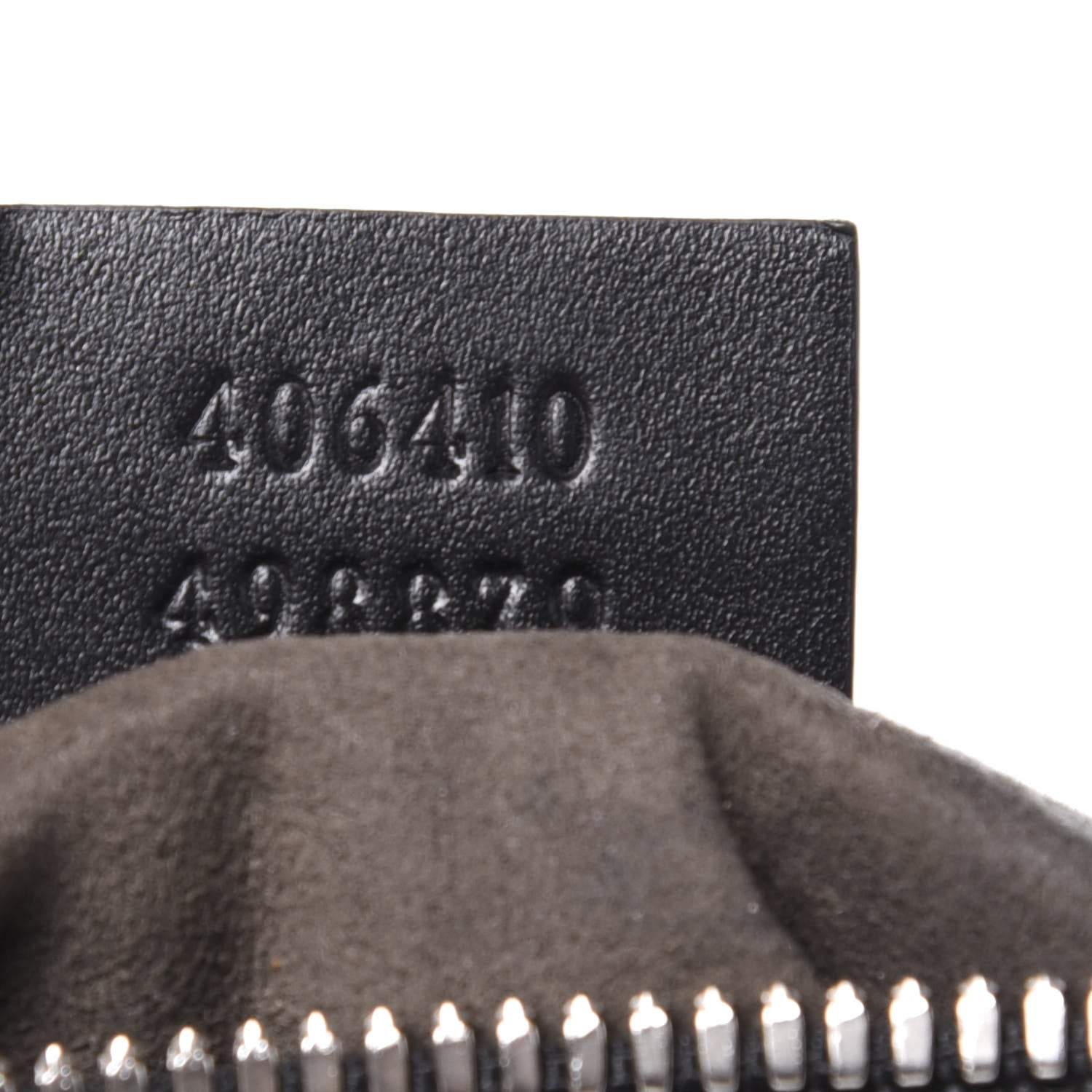 Gucci Guccissima Signature Small Messenger Bag Black 7 of 10