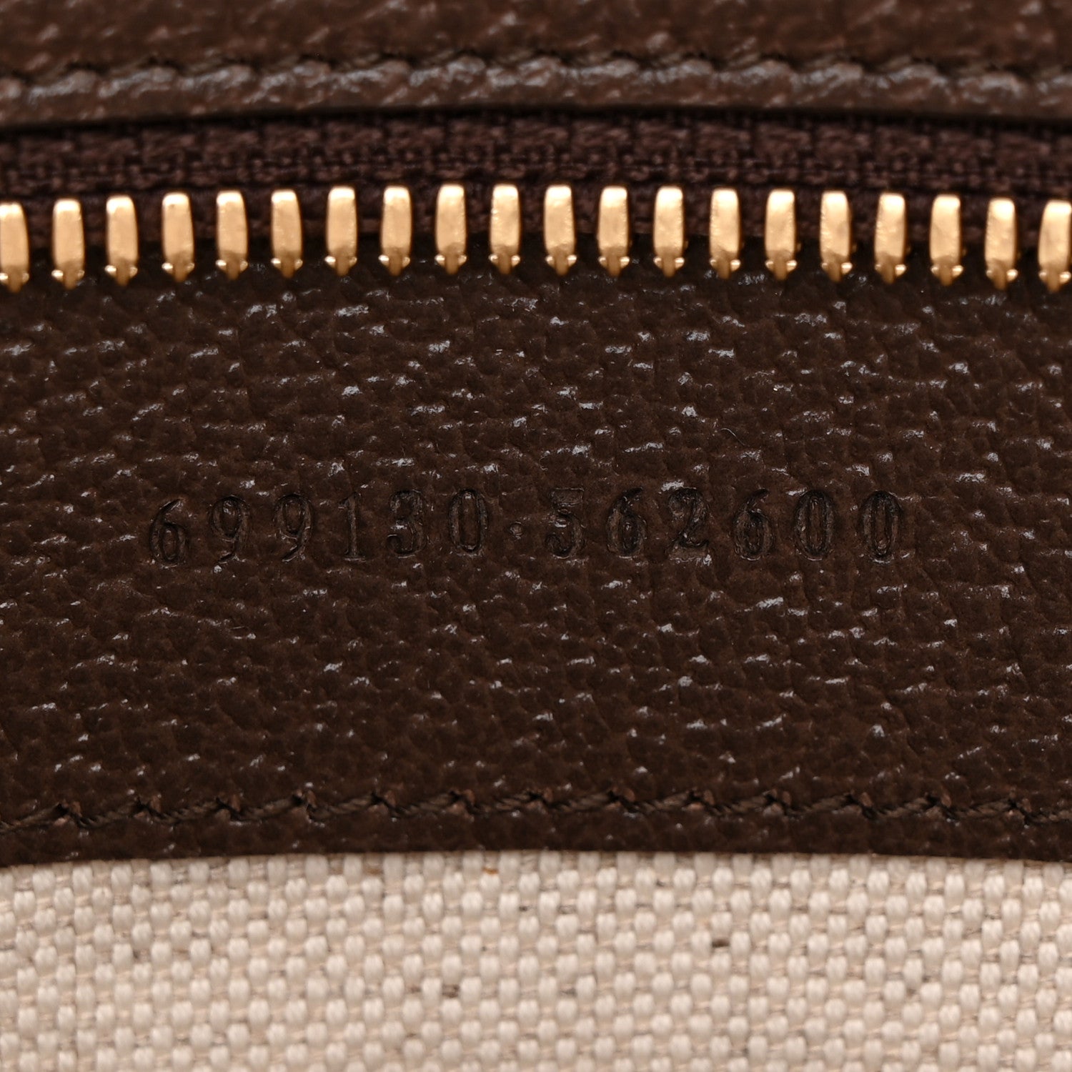 Gucci Monogram Jumbo GG Textured Dollar Calfskin Web Wristlet Messenger Bag  Camel Ebony New Acero 6 of 10