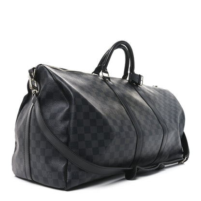 Louis Vuitton Damier Graphite Keepall Bandouliere 55 3 of 10