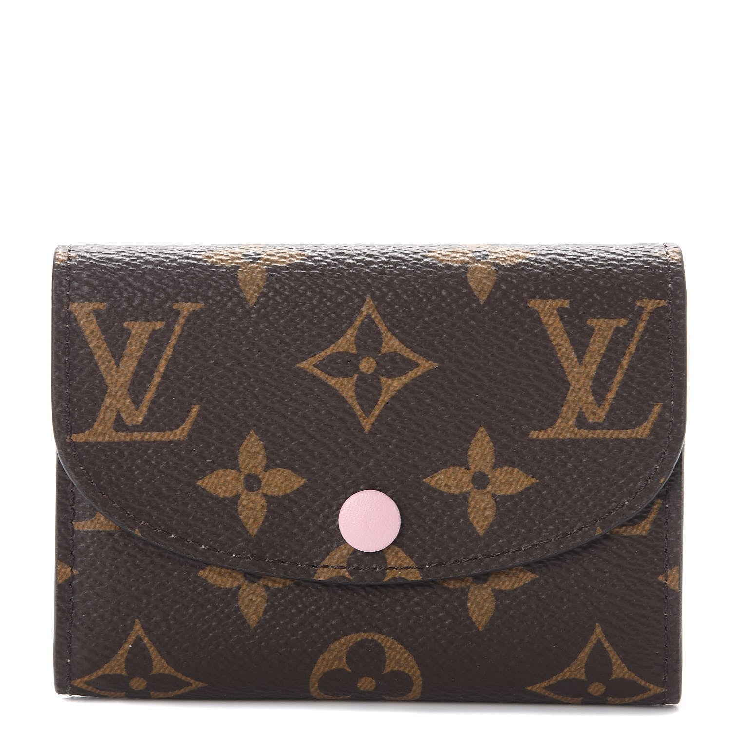 Louis Vuitton Monogram Rosalie Coin Purse Rose Ballerine 1 of 8