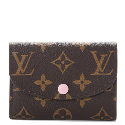 Louis Vuitton Monogram Rosalie Coin Purse Rose Ballerine 1 of 8