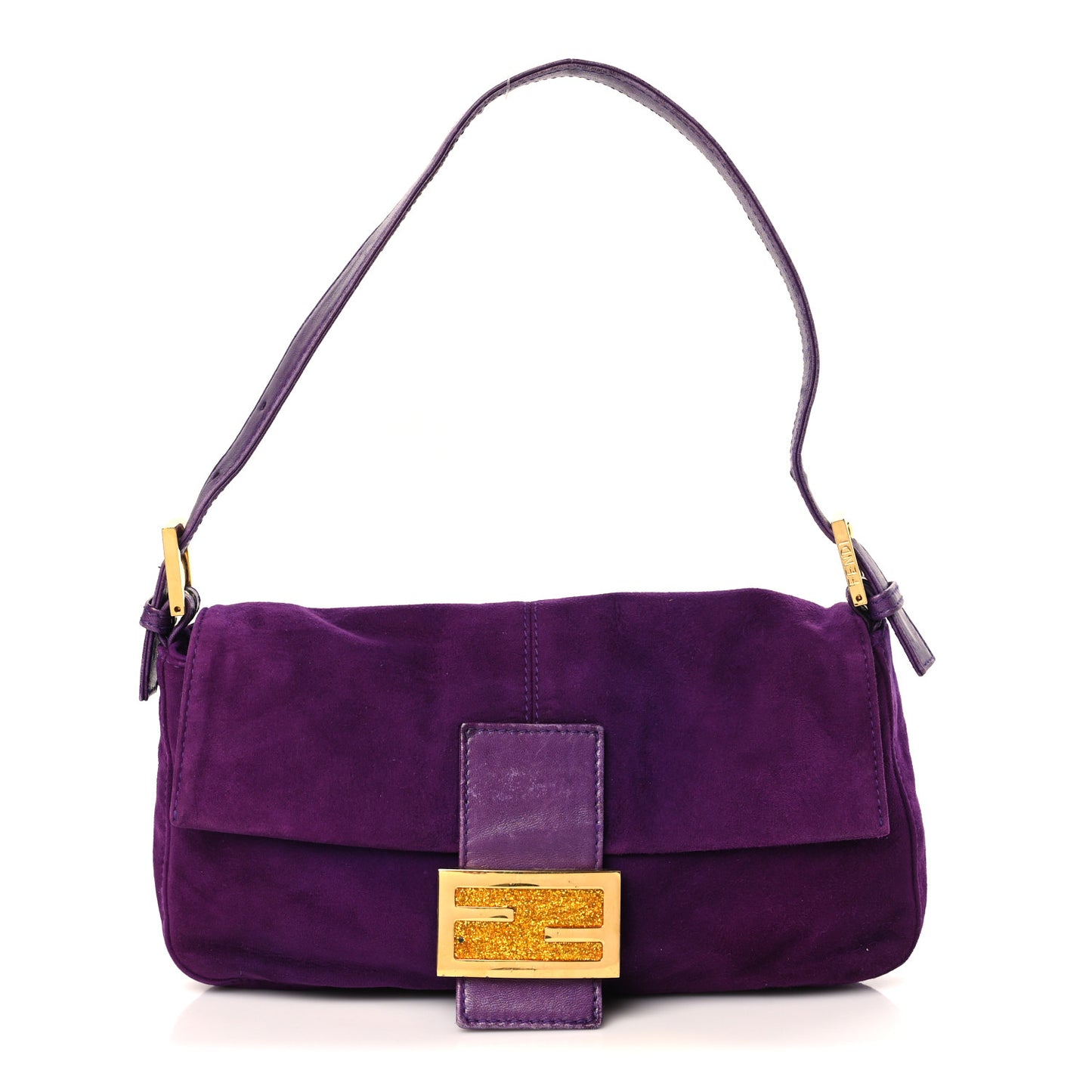 Suede Baguette Purple