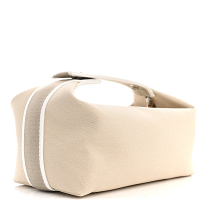 Hermes Canvas Small Bride-A-Brac Pouch Natural 3 of 6