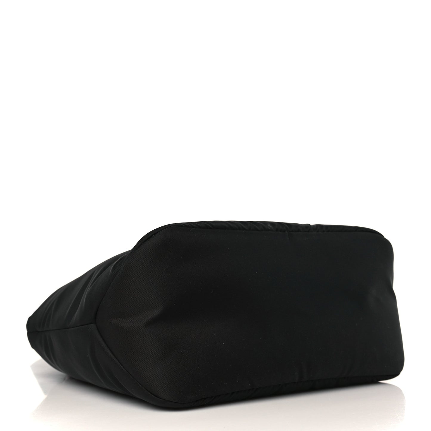 Tessuto Nylon Soft Padded Small Shopping Tote Black