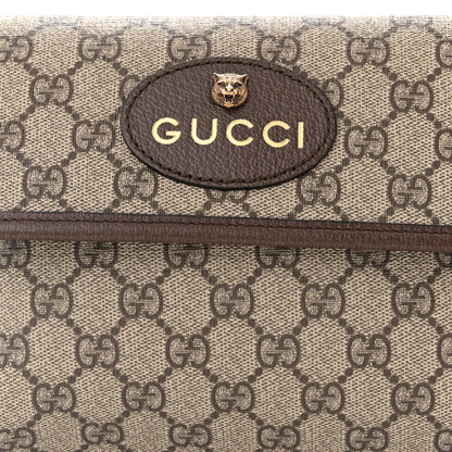 Gucci GG Supreme Monogram Neo Vintage Web Belt Bag Brown 8 of 12