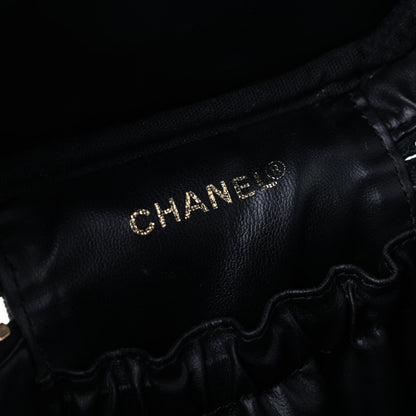 Chanel Caviar Vanity Cosmetic Case Black 8 of 10