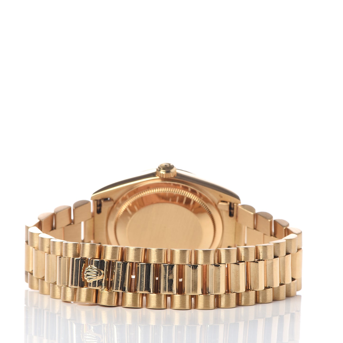 18K Yellow Gold Diamond 36mm Oyster Perpetual Day-Date President Watch Champagne 18238