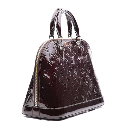 Louis Vuitton Vernis Alma PM Amarante 3 of 6