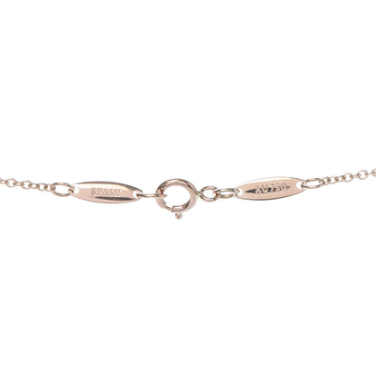 Tiffany 18K Rose Gold 16mm Elsa Peretti Open Heart Pendant Necklace 6 of 7