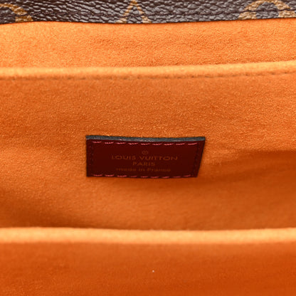 Louis Vuitton Monogram Braided Pochette Metis Safran 6 of 9