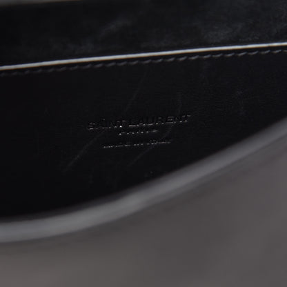 Saint Laurent Smooth Calfskin Classic Monogram Small Kaia Satchel Black 7 of 12