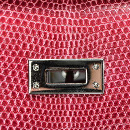 Hermes Lizard Kelly Pochette Clutch 14 of 20