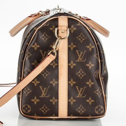 Louis Vuitton Monogram Speedy Bandouliere 35 9 of 9