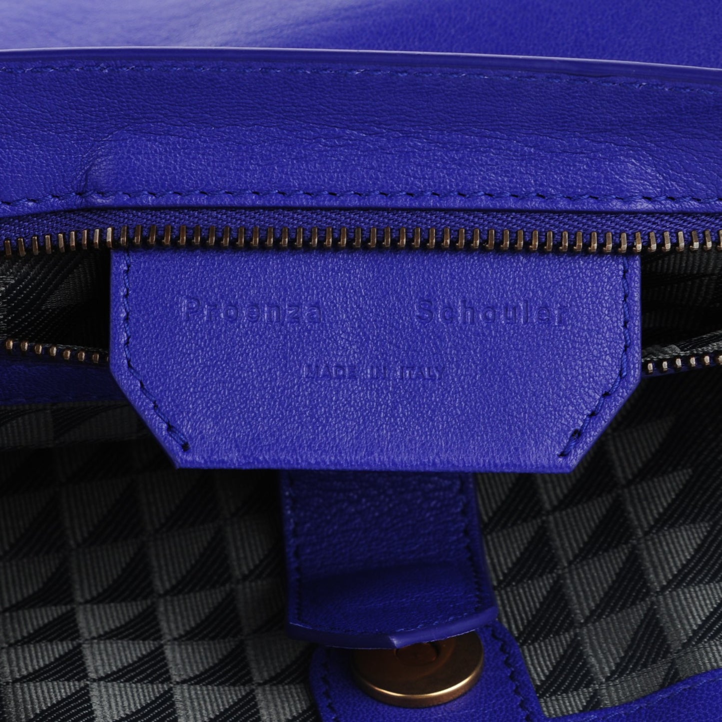 Lambskin Medium PS1 Satchel Purple Rain