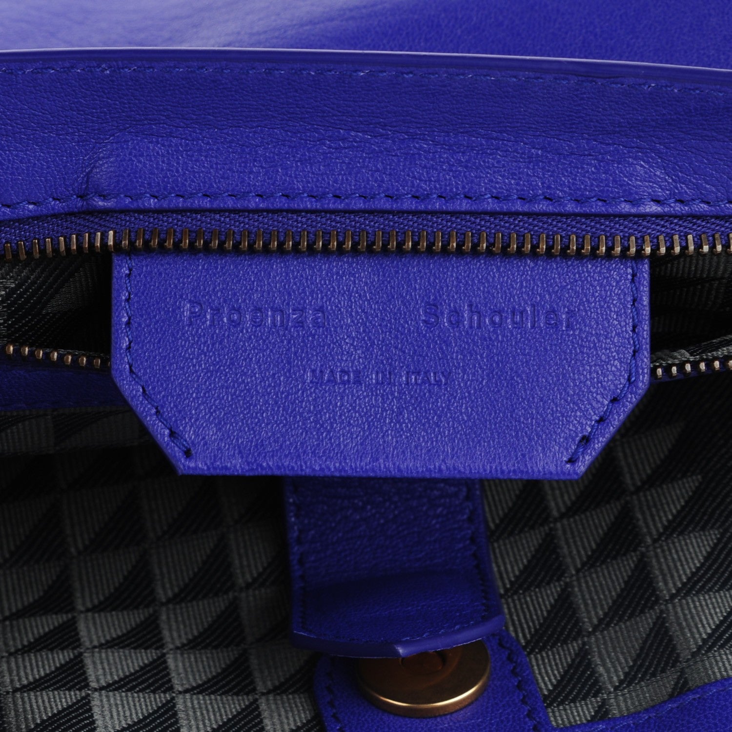 Proenza Schouler Lambskin Medium PS1 Satchel Purple Rain 6 of 12