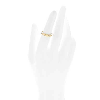 Cartier 18K Yellow Gold 3.5mm LOVE Wedding Band Ring 51 5.75 2 of 5