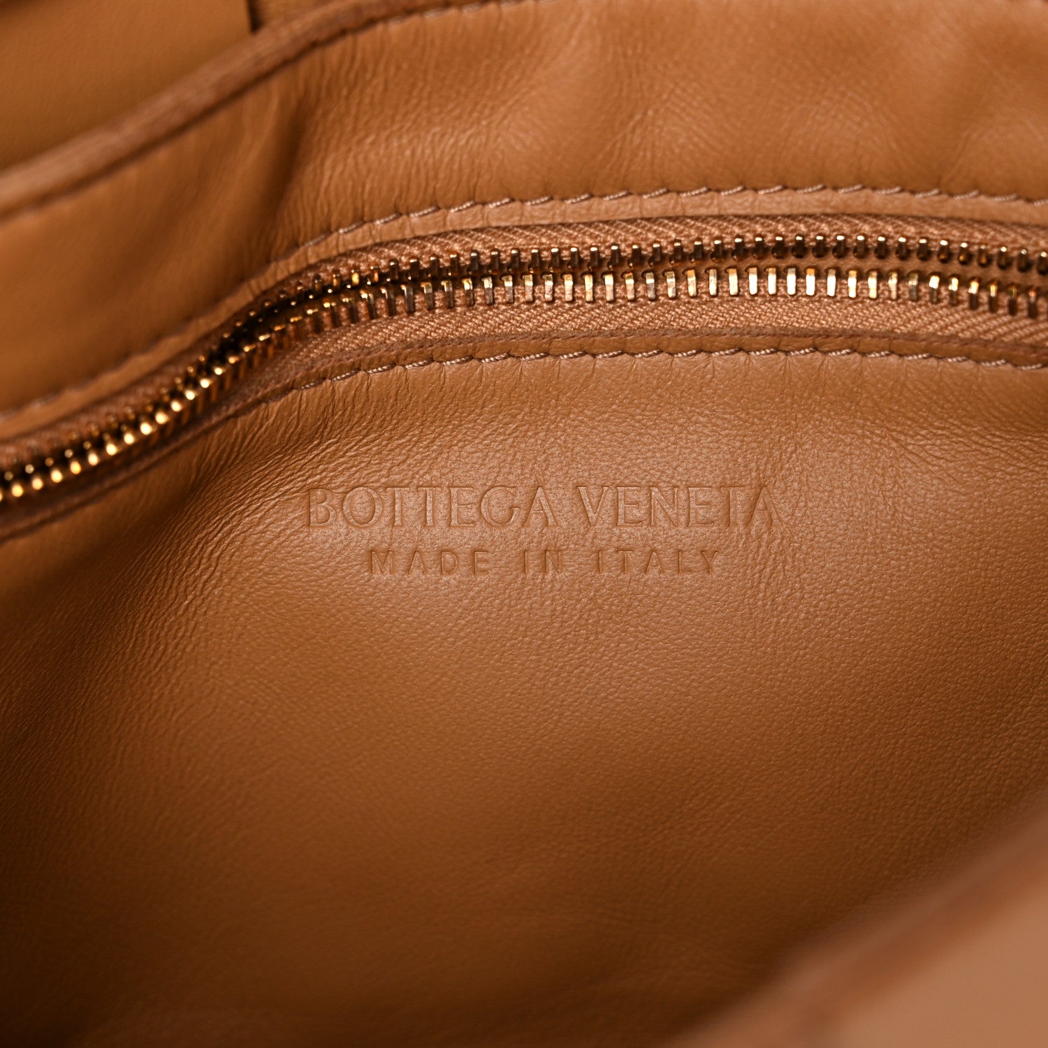 Bottega Veneta Lambskin Maxi Intrecciato Cassette Crossbody Bag Caramel 6 of 9