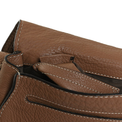 Chloe Calfskin Mini Marcie Round Crossbody Bag Nut 5 of 11