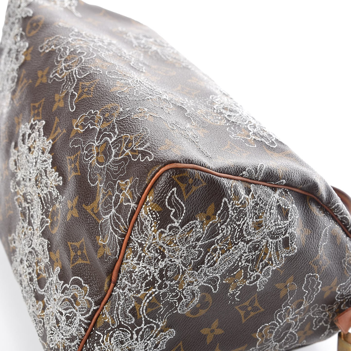 Monogram Dentelle Speedy 30 Silver