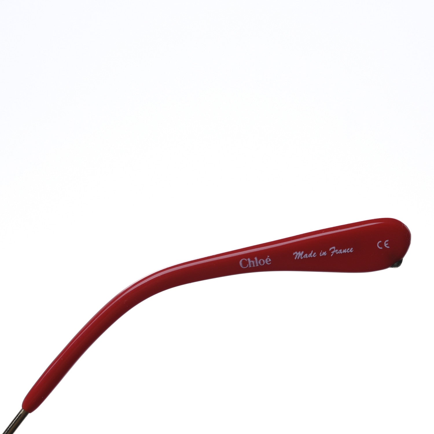 Chloe Tamaris Aviator Sunglasses CL 2104 Gold Red 6 of 8