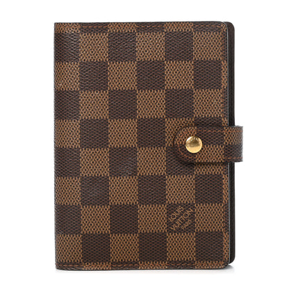 Louis Vuitton Damier Ebene Small Ring Agenda Cover 1 of 6