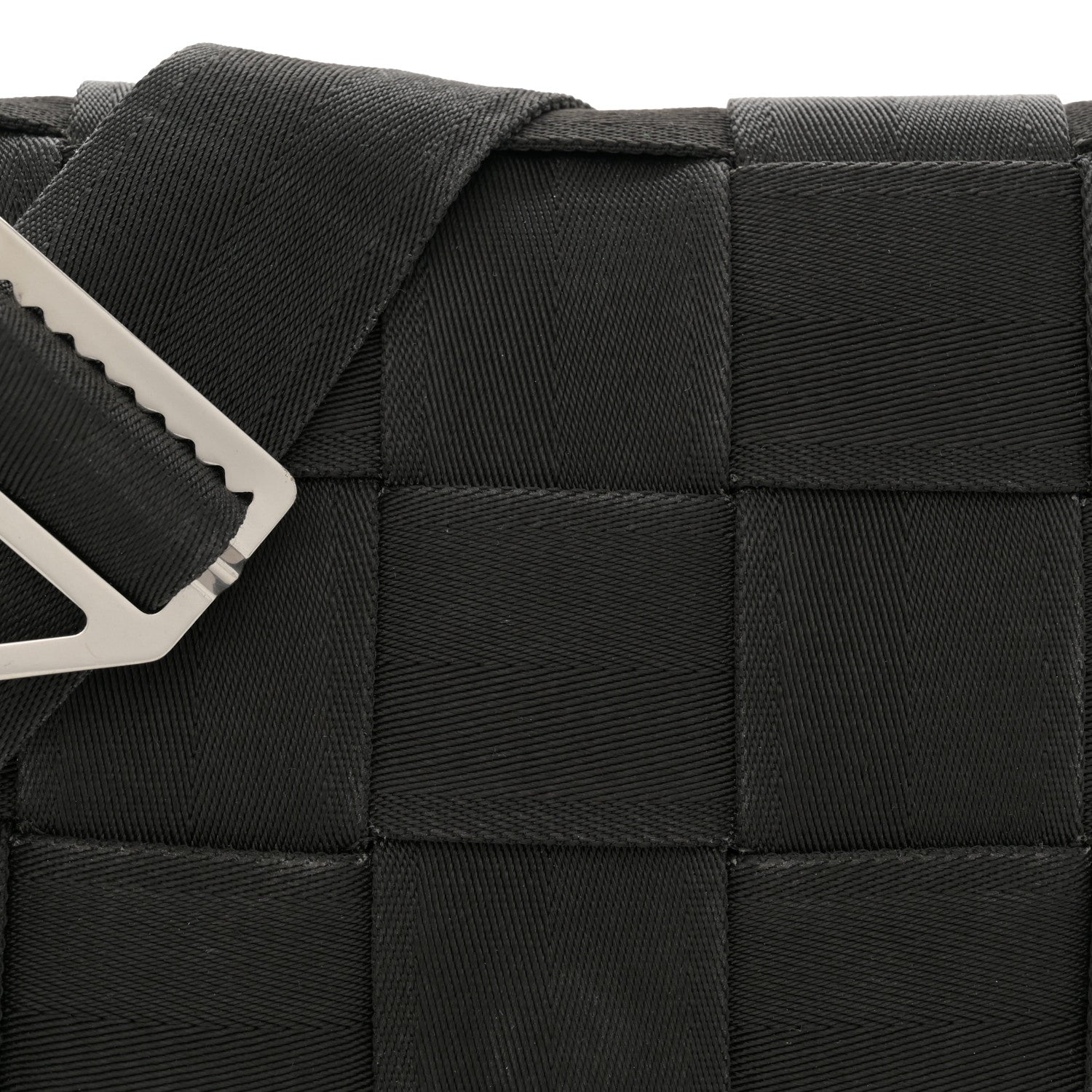 Bottega Veneta Webbing Maxi Intrecciato Cassette Bag Black 8 of 10