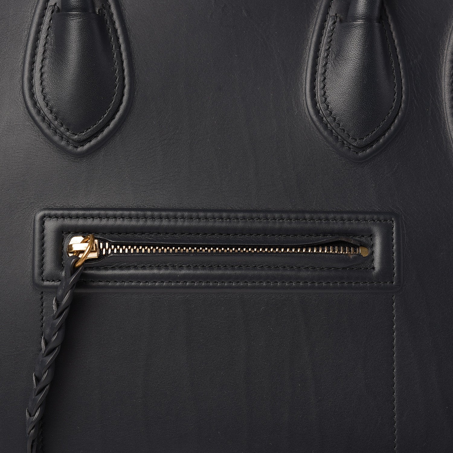Celine Smooth Calfskin Medium Phantom Luggage Midnight 9 of 11