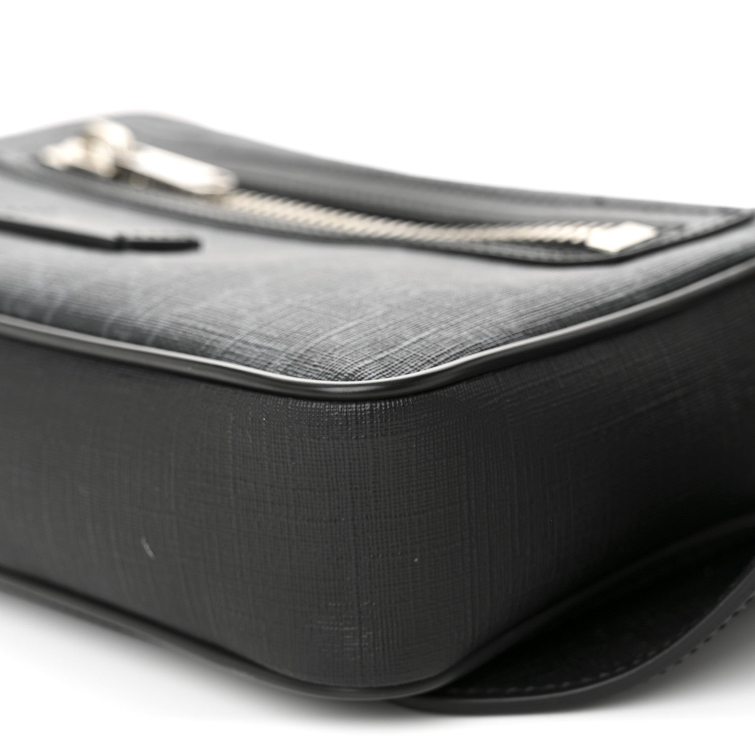 Gucci Soft GG Supreme Monogram Web Belt Bag Black Grey 10 of 10