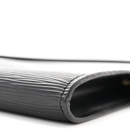 Louis Vuitton Epi Pochette Accessories 24 Black 9 of 11