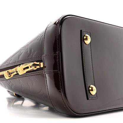Louis Vuitton Vernis Alma PM Amarante 9 of 10