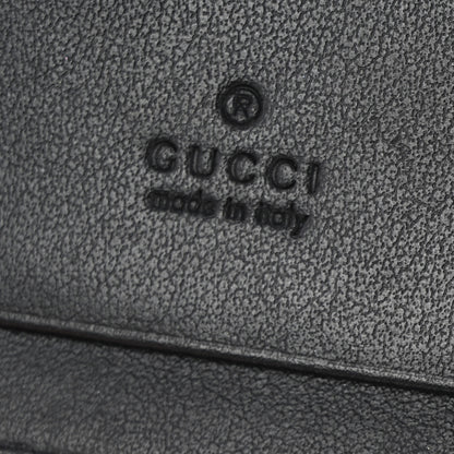 Gucci Calfskin Matelasse GG Marmont Card Case Wallet Black 9 of 14