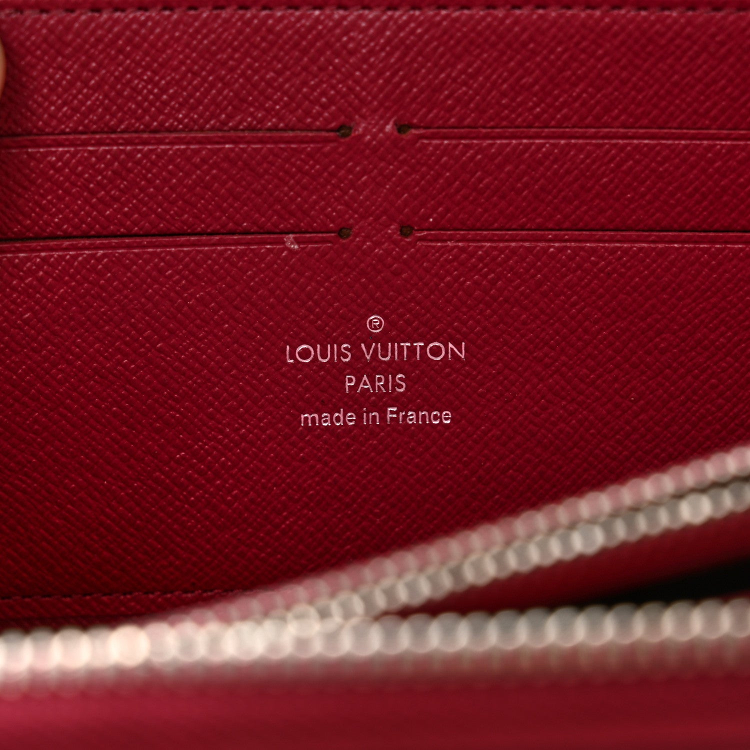 Louis Vuitton Epi Zippy Wallet Fuchsia 6 of 14